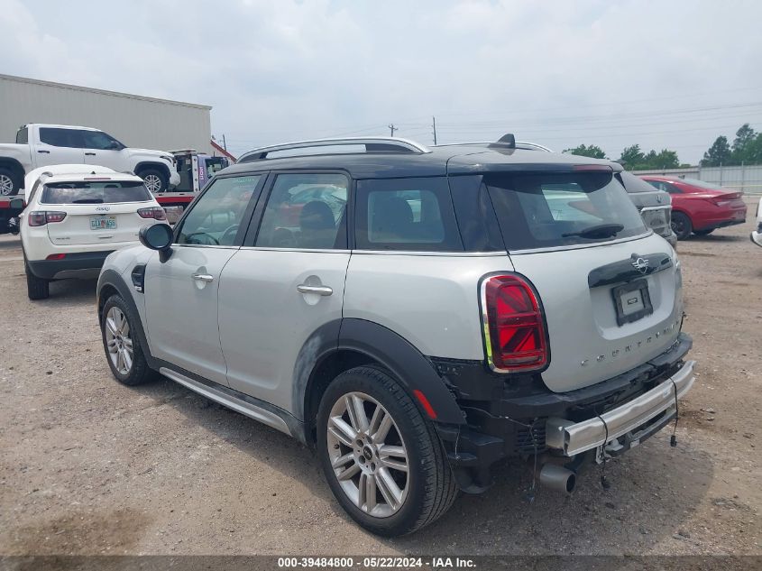 2022 Mini Countryman Cooper VIN: WMZ23BR00N3N70620 Lot: 39484800