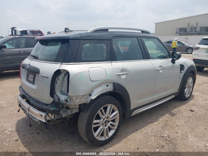 2022 Mini Countryman Cooper VIN: WMZ23BR00N3N70620 Lot: 39484800