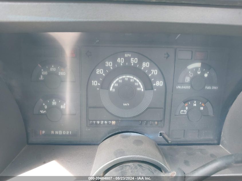 1989 Chevrolet Gmt-400 C1500 VIN: 1GCDC14K1KZ110578 Lot: 39484807