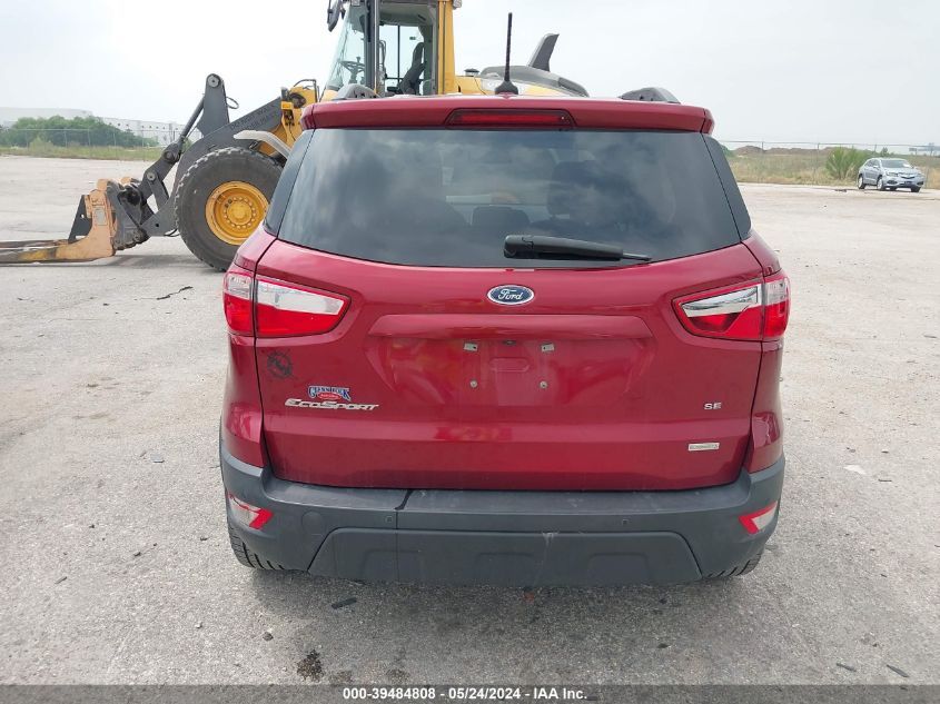 MAJ3S2GE3KC269105 2019 Ford Ecosport Se