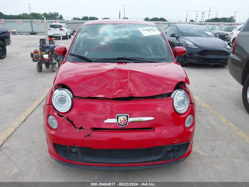 2013 Fiat 500 Abarth VIN: 3C3CFFFH2DT529135 Lot: 39484817