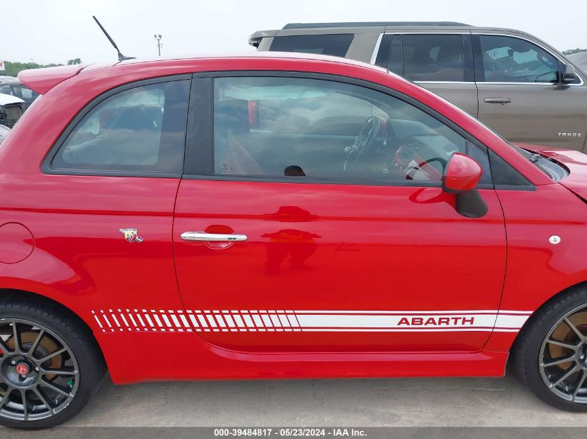 2013 Fiat 500 Abarth VIN: 3C3CFFFH2DT529135 Lot: 39484817