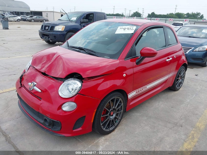 2013 Fiat 500 Abarth VIN: 3C3CFFFH2DT529135 Lot: 39484817