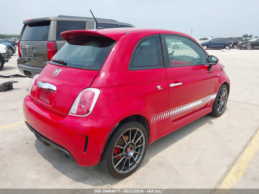 2013 Fiat 500 Abarth VIN: 3C3CFFFH2DT529135 Lot: 39484817