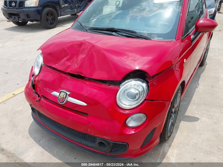 2013 Fiat 500 Abarth VIN: 3C3CFFFH2DT529135 Lot: 39484817