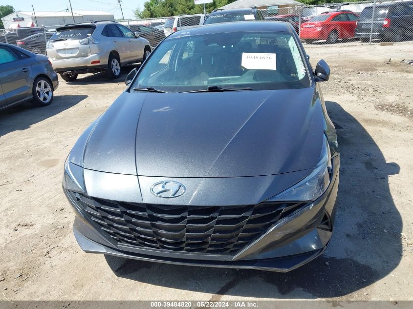 2021 Hyundai Elantra Se VIN: 5NPLL4AG7MH040074 Lot: 39484820