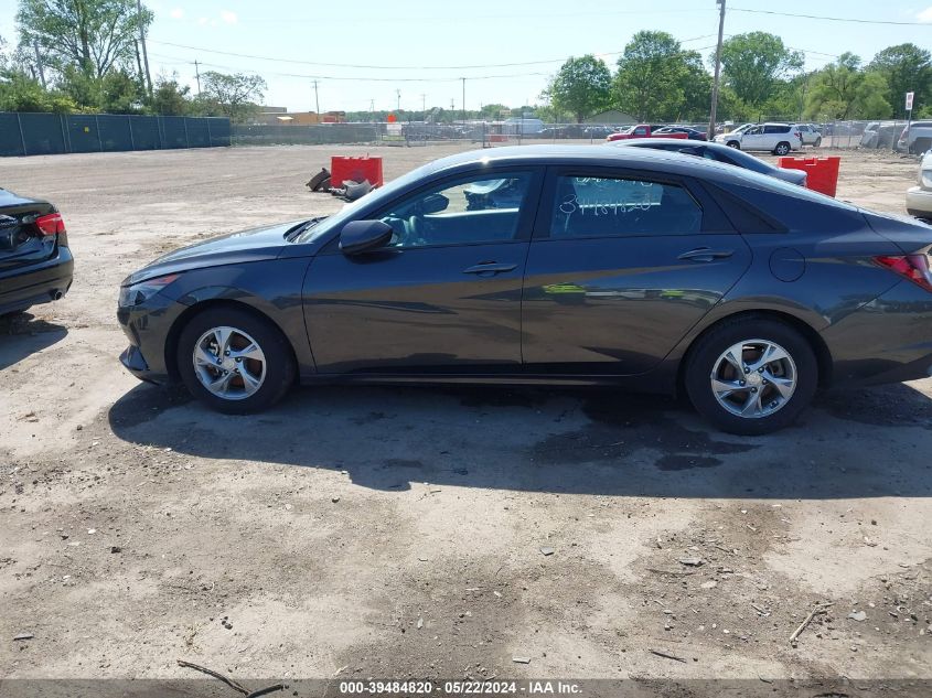 2021 HYUNDAI ELANTRA SE - 5NPLL4AG7MH040074