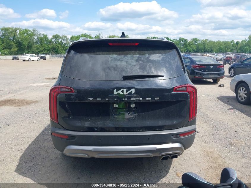 2022 Kia Telluride Ex VIN: 5XYP34HC4NG220092 Lot: 39484838