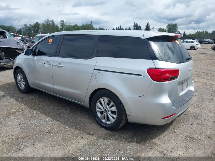 2017 Kia Sedona Lx VIN: KNDMB5C13H6242352 Lot: 39484839