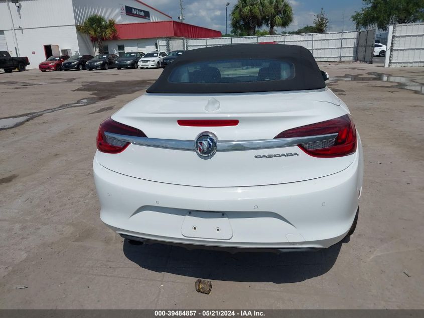 2019 Buick Cascada Premium VIN: W04WH3N59KG300990 Lot: 39484857