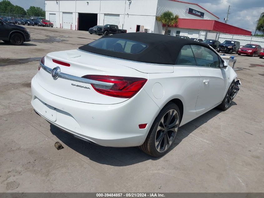 2019 Buick Cascada Premium VIN: W04WH3N59KG300990 Lot: 39484857