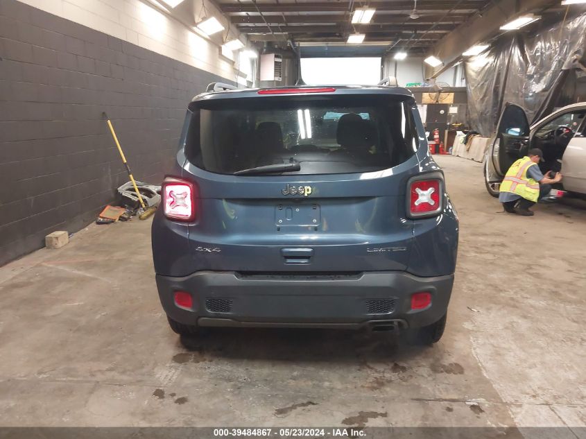 2020 Jeep Renegade Limited 4X4 VIN: ZACNJBD18LPL95851 Lot: 39484867