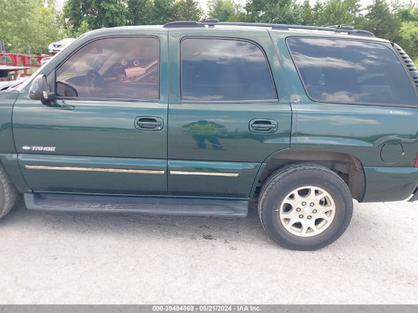2002 Chevrolet Tahoe Lt VIN: 1GNEC13Z82R137805 Lot: 39484869