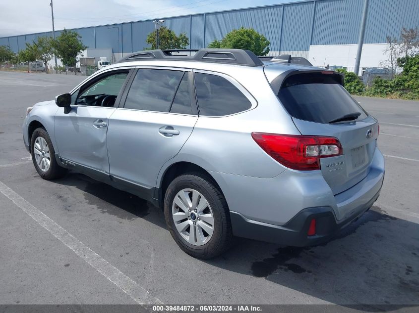 2019 Subaru Outback 2.5I Premium VIN: 4S4BSAFC9K3296479 Lot: 39484872