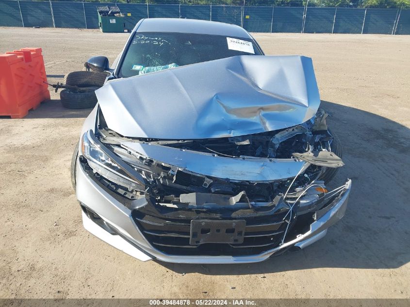 2022 Honda Accord Sport VIN: 1HGCV1F30NA093207 Lot: 39484878