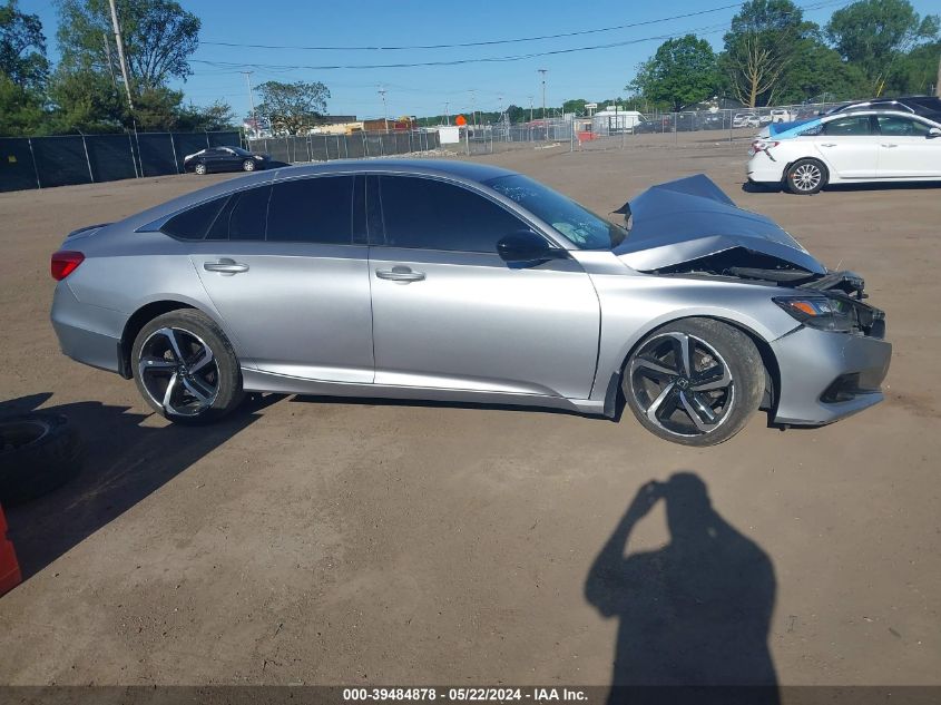 2022 Honda Accord Sport VIN: 1HGCV1F30NA093207 Lot: 39484878