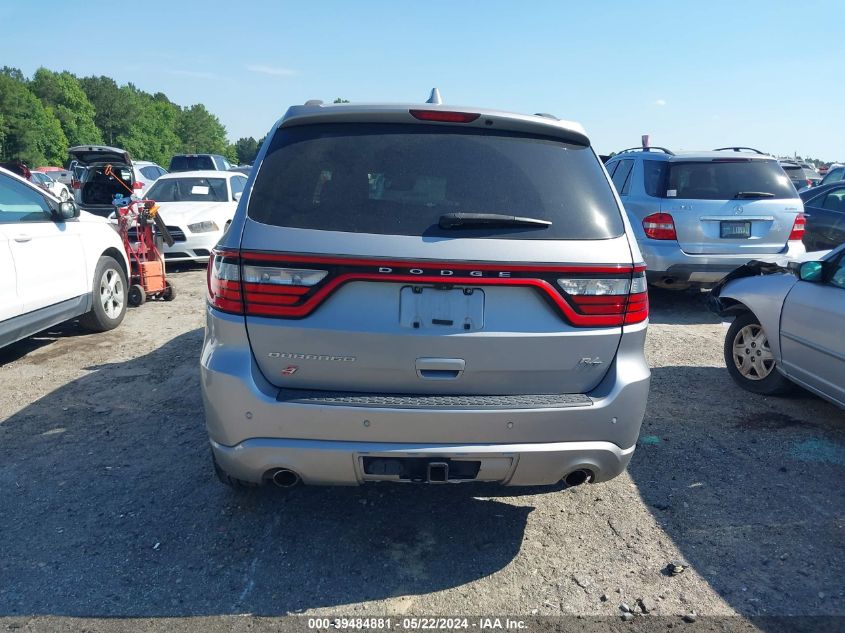 2018 Dodge Durango R/T Awd VIN: 1C4SDJCT4JC400572 Lot: 39484881