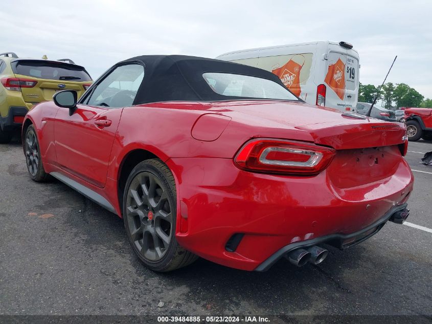 2017 Fiat 124 Spider Elaborazione Abarth VIN: JC1NFAEK4H0108151 Lot: 39484885