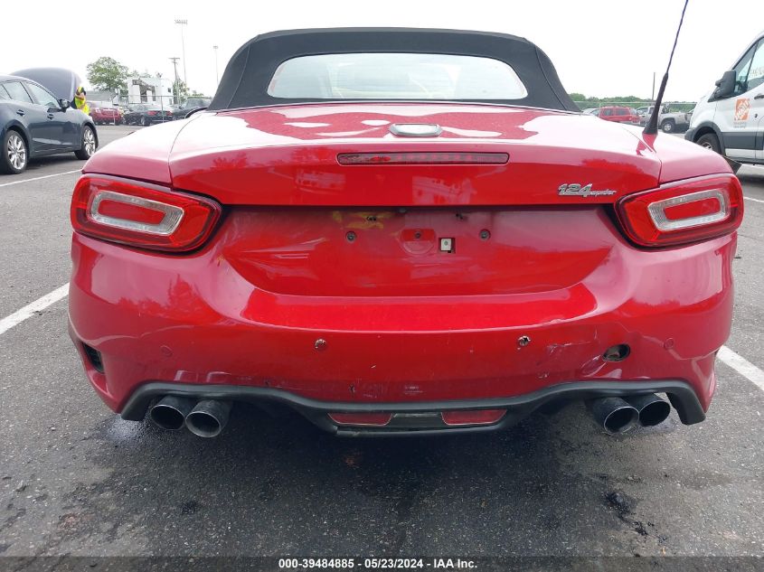 2017 Fiat 124 Spider Elaborazione Abarth VIN: JC1NFAEK4H0108151 Lot: 39484885