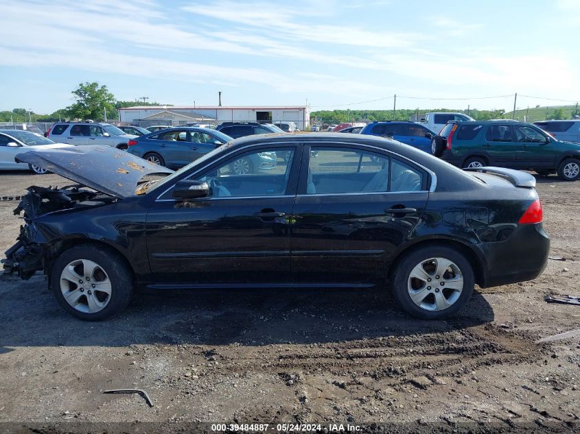2009 Kia Optima Lx VIN: KNAGE228895325703 Lot: 39484887