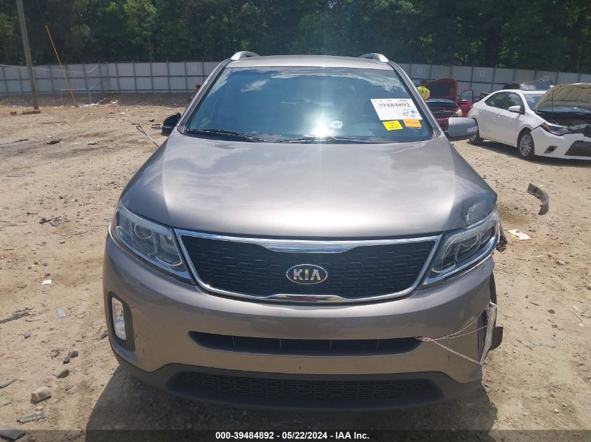 2014 Kia Sorento Lx VIN: 5XYKT3A62EG530539 Lot: 39484892