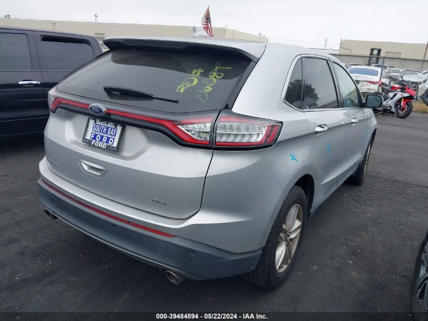 2016 Ford Edge Sel VIN: 2FMPK3J82GBC42856 Lot: 39484894