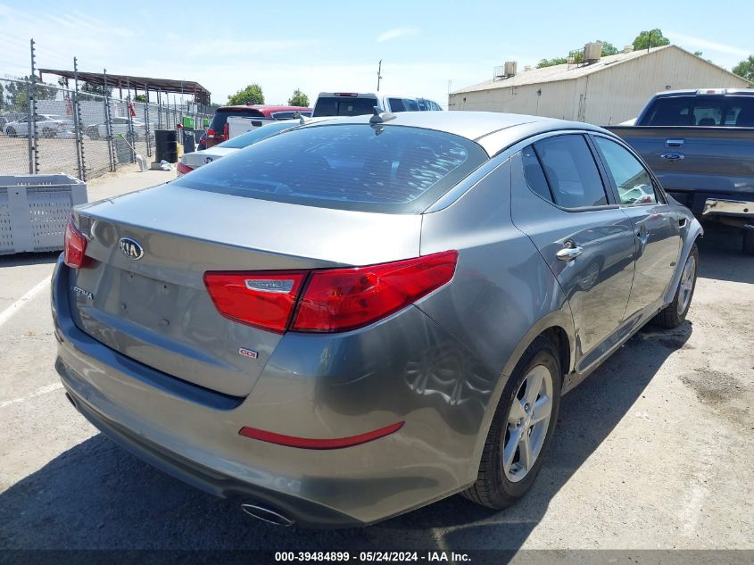 2014 Kia Optima Lx VIN: 5XXGM4A77EG302610 Lot: 39484899