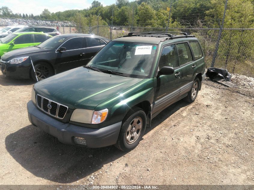 2002 Subaru Forester L VIN: JF1SF63552H722253 Lot: 39484902