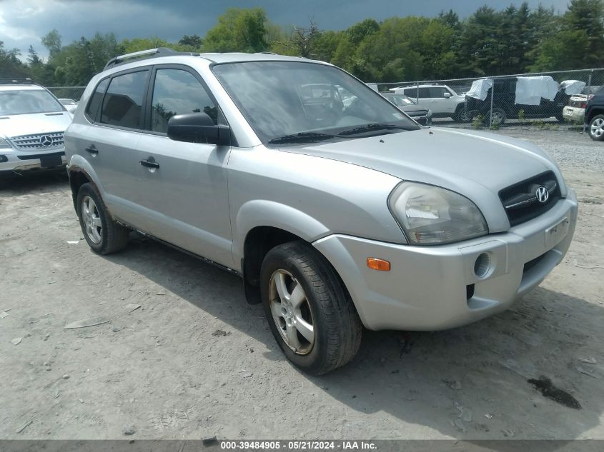 2007 Hyundai Tucson Gls VIN: KM8JM12B37U535500 Lot: 39484905