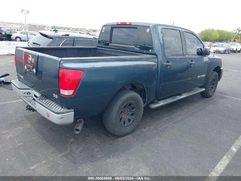 2006 Nissan Titan Xe VIN: 1N6AA07AX6N575277 Lot: 39484909