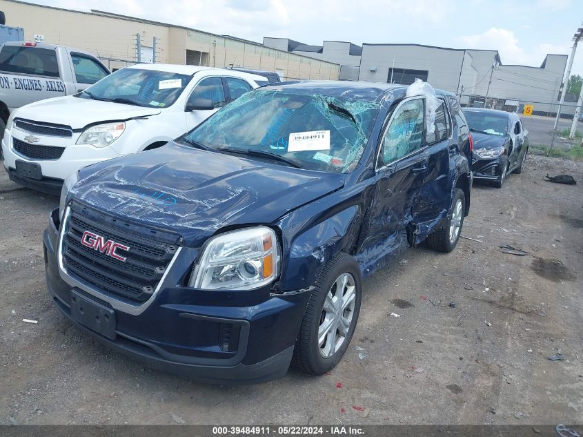 2017 GMC Terrain Sle-1 VIN: 2GKFLSEK7H6334878 Lot: 39484911