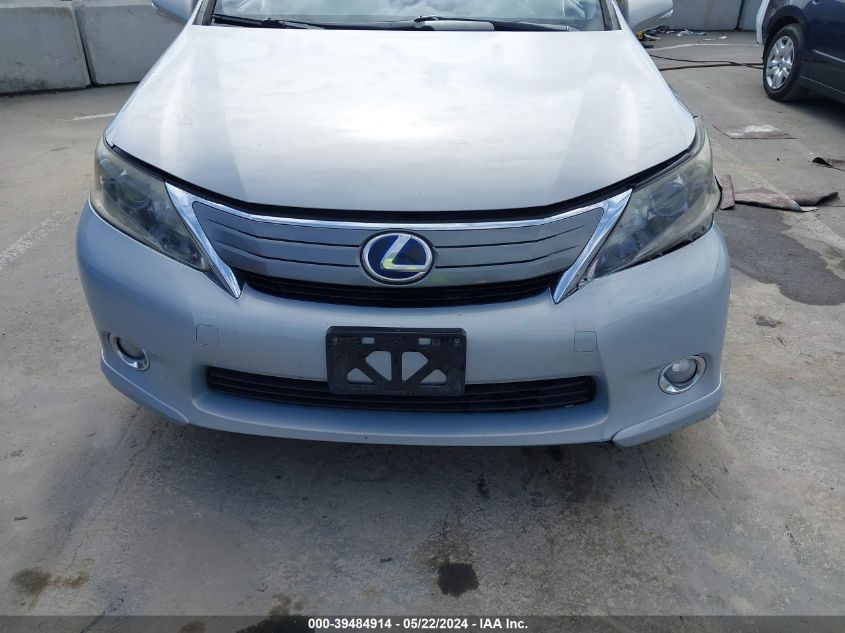 2010 Lexus Hs 250H Premium VIN: JTHBB1BA3A2015627 Lot: 39484914