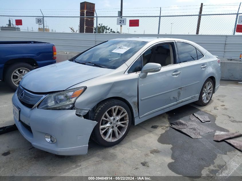 2010 Lexus Hs 250H Premium VIN: JTHBB1BA3A2015627 Lot: 39484914