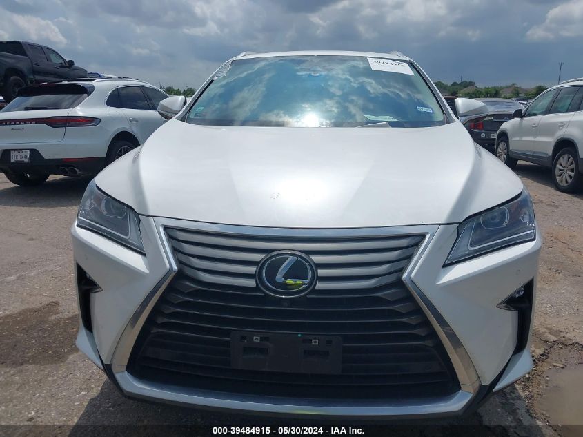 2019 Lexus Rx 350 VIN: 2T2ZZMCA2KC129533 Lot: 39484915