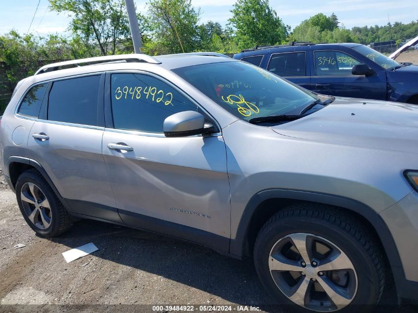 2019 Jeep Cherokee Limited 4X4 VIN: 1C4PJMDX3KD353256 Lot: 39484922