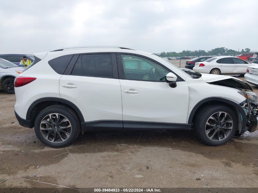 2016 Mazda Cx-5 Grand Touring VIN: JM3KE2DYXG0610222 Lot: 39484923