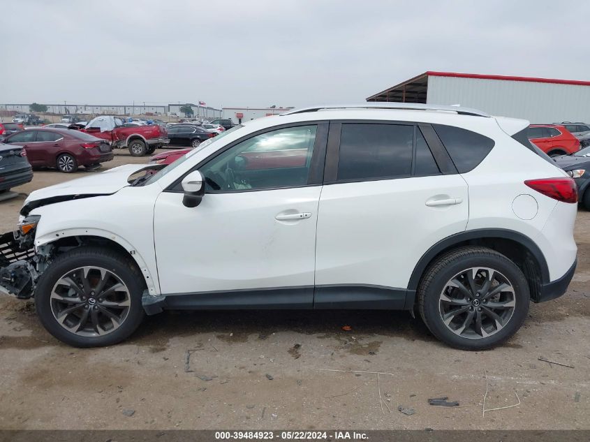 2016 Mazda Cx-5 Grand Touring VIN: JM3KE2DYXG0610222 Lot: 39484923