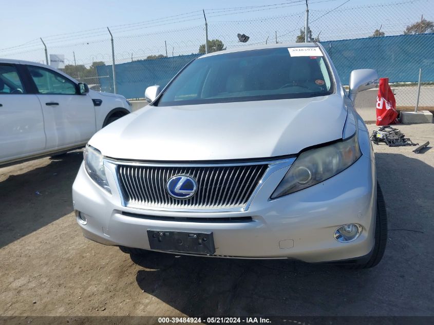 2010 Lexus Rx 450H VIN: JTJZB1BA6A2002335 Lot: 39484924