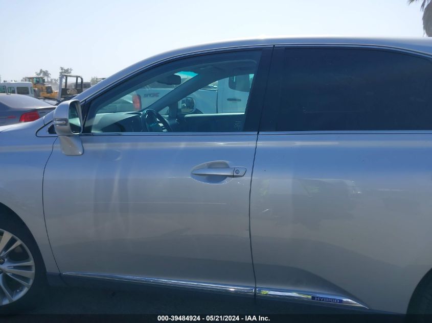 2010 Lexus Rx 450H VIN: JTJZB1BA6A2002335 Lot: 39484924