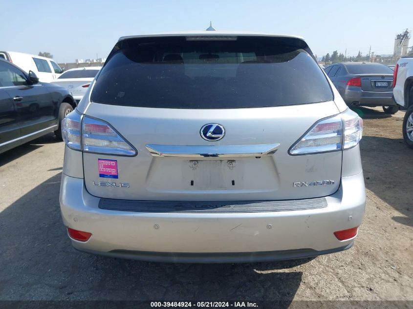2010 Lexus Rx 450H VIN: JTJZB1BA6A2002335 Lot: 39484924