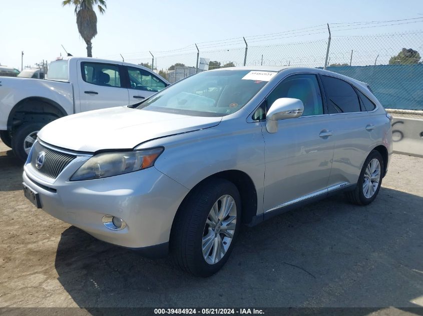 2010 Lexus Rx 450H VIN: JTJZB1BA6A2002335 Lot: 39484924