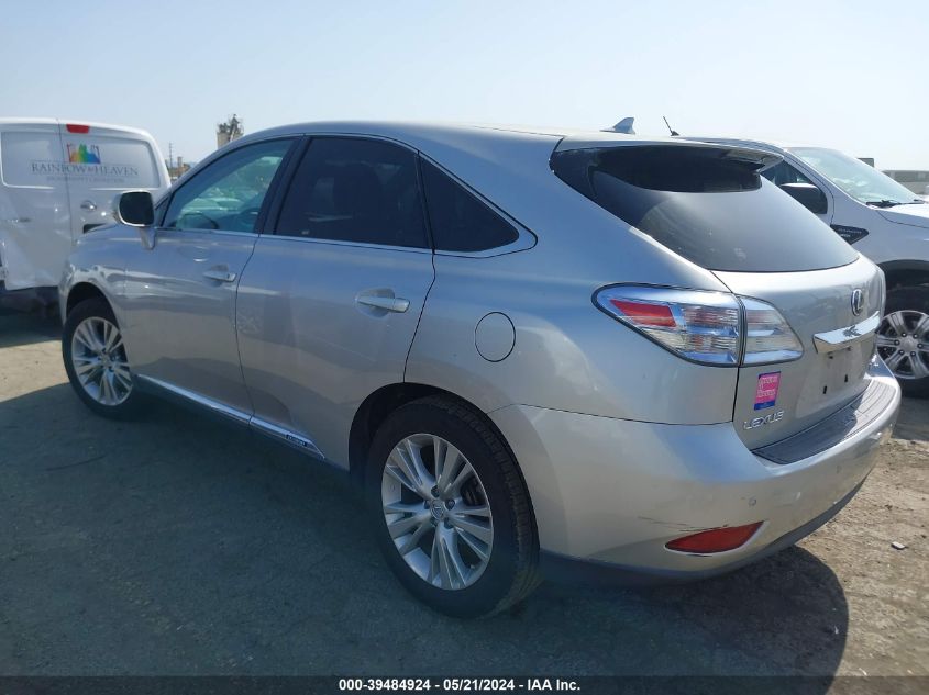 2010 Lexus Rx 450H VIN: JTJZB1BA6A2002335 Lot: 39484924