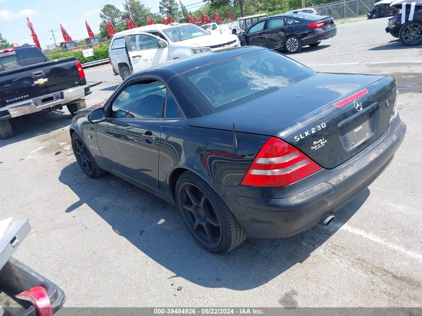 1998 Mercedes-Benz Slk 230 VIN: WDBKK47F4WF037609 Lot: 39484926