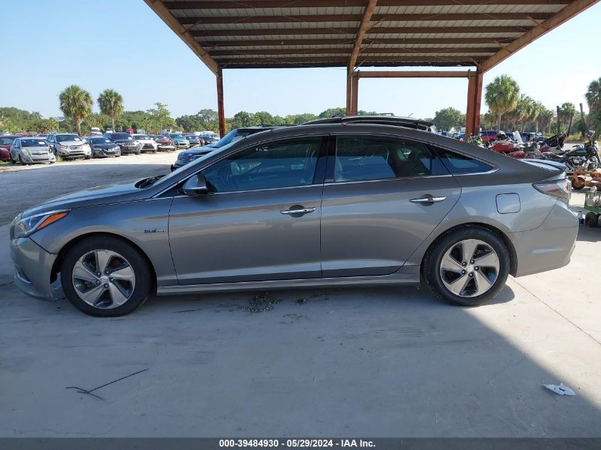 2017 Hyundai Sonata Hybrid Limited VIN: KMHE34L17HA057211 Lot: 39484930