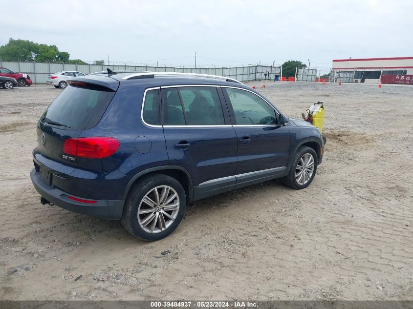 2013 Volkswagen Tiguan Se VIN: WVGAV3AX9DW562688 Lot: 39484937