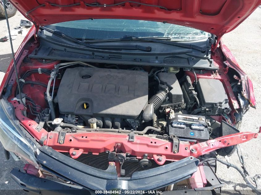 2017 Toyota Corolla Le VIN: 5YFBURHE1HP734892 Lot: 39484942