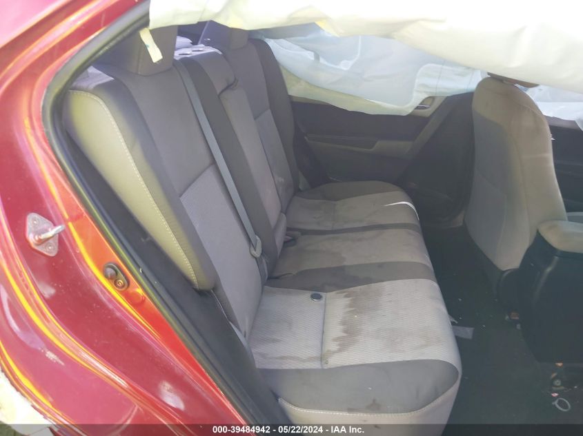 2017 Toyota Corolla Le VIN: 5YFBURHE1HP734892 Lot: 39484942