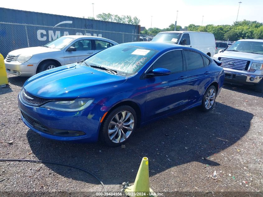 2015 Chrysler 200 S VIN: 1C3CCCBG7FN508076 Lot: 39484956