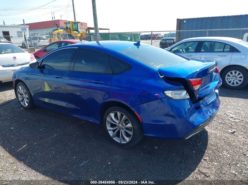 2015 Chrysler 200 S VIN: 1C3CCCBG7FN508076 Lot: 39484956