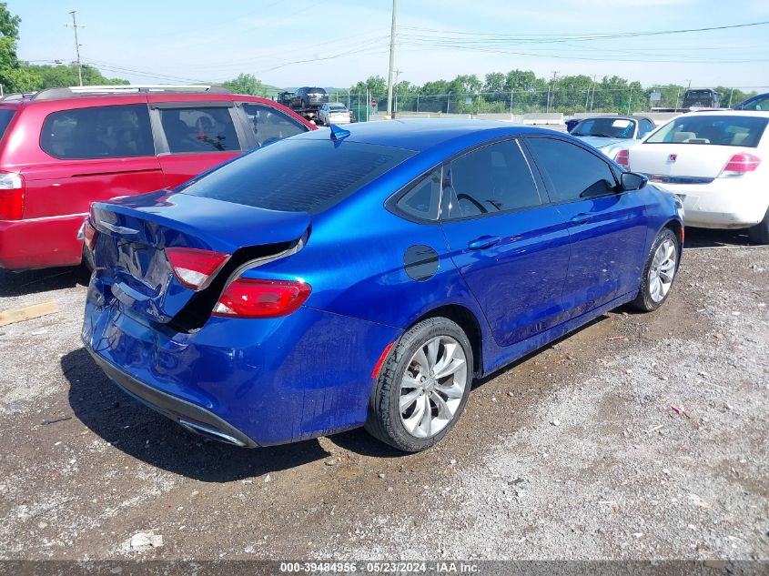 2015 Chrysler 200 S VIN: 1C3CCCBG7FN508076 Lot: 39484956